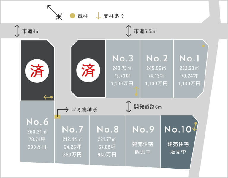 区画図