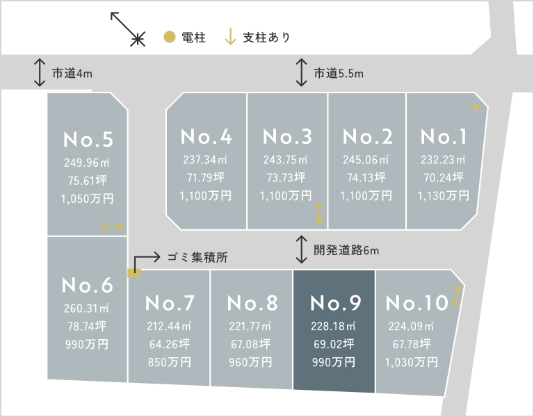 区画図