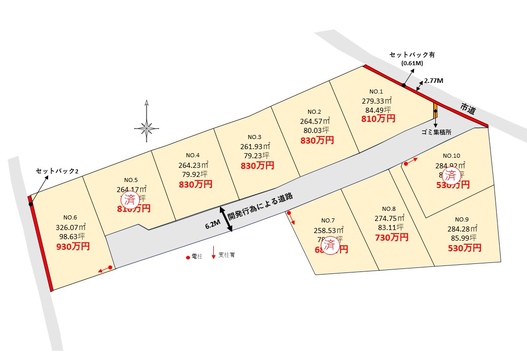 ひたちなか市　佐和　仲介宅地分譲
