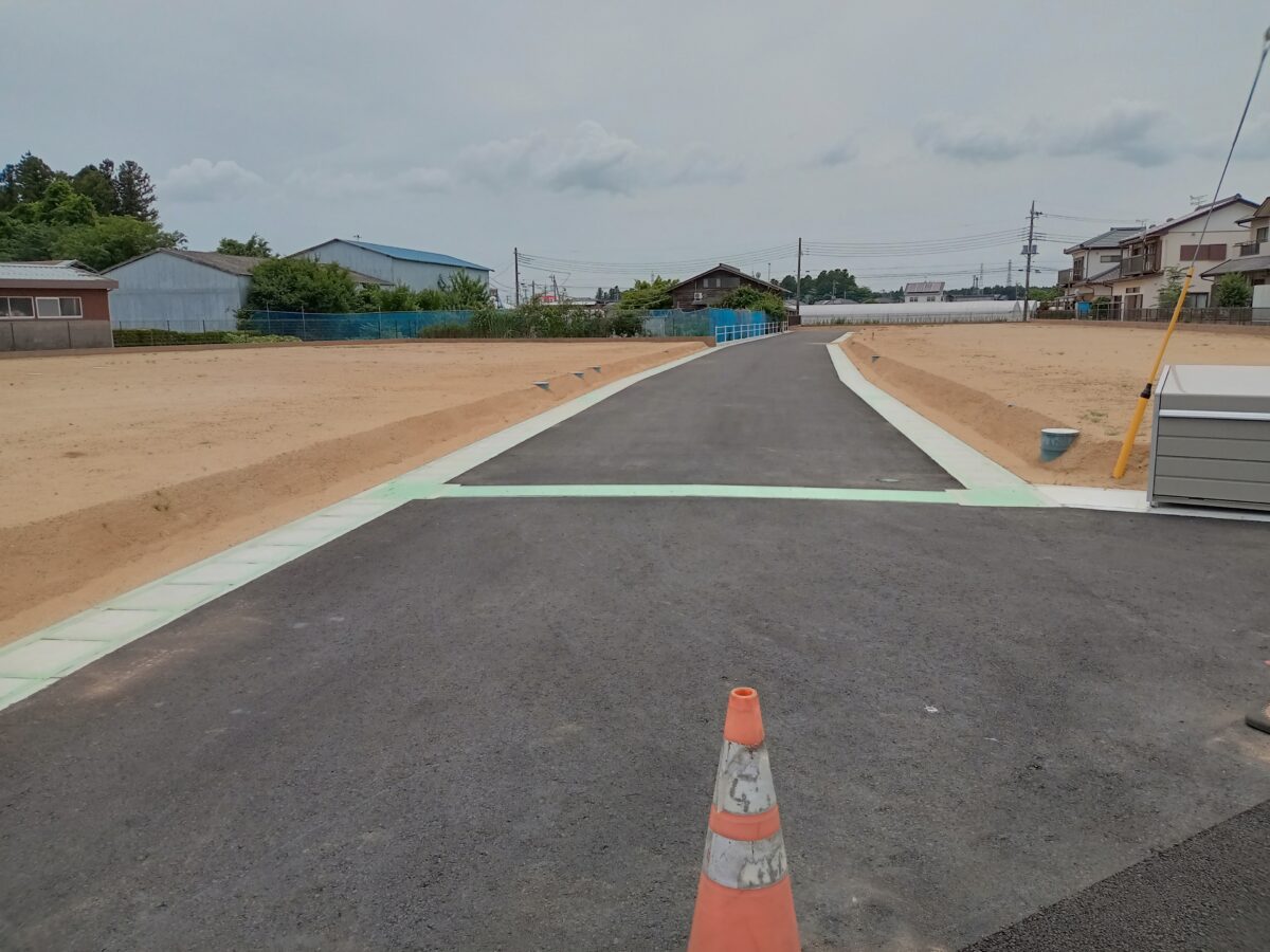 ひたちなか市　佐和　仲介宅地分譲
